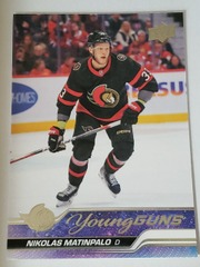 2023-24 Upper Deck Series 2 #495 Nikolas Matinpalo Young Guns Ottawa Senators
